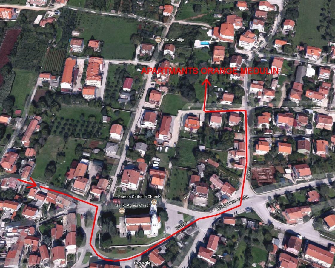 Apartments Orange Медулин Экстерьер фото